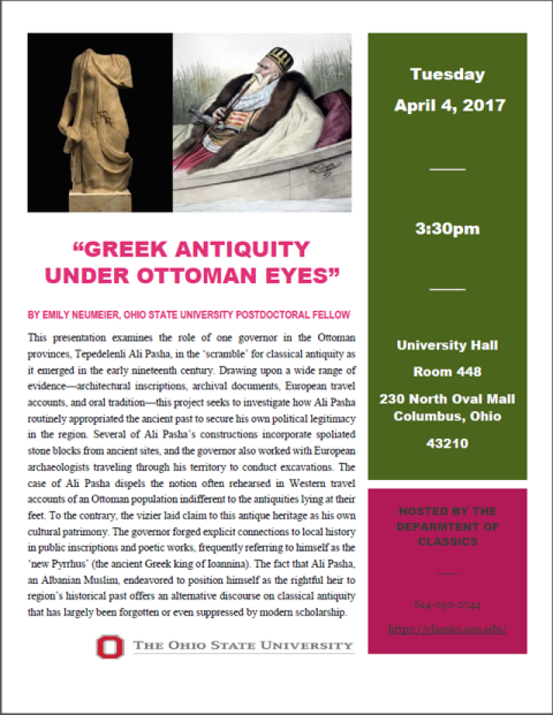 Flyer for the event
