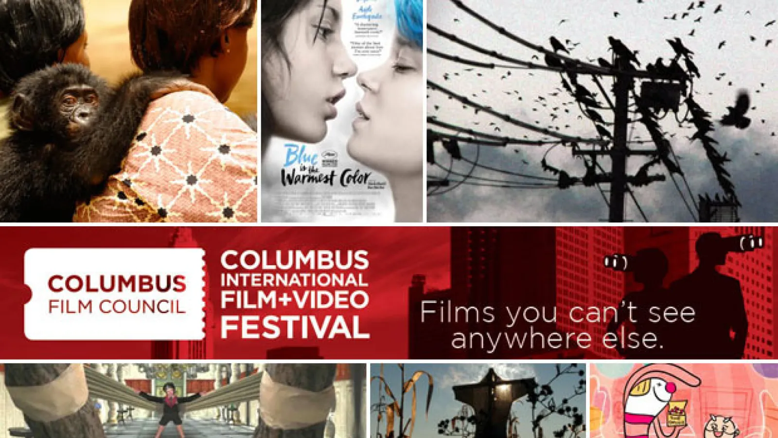 Flyer from previous Columbus Film Festival