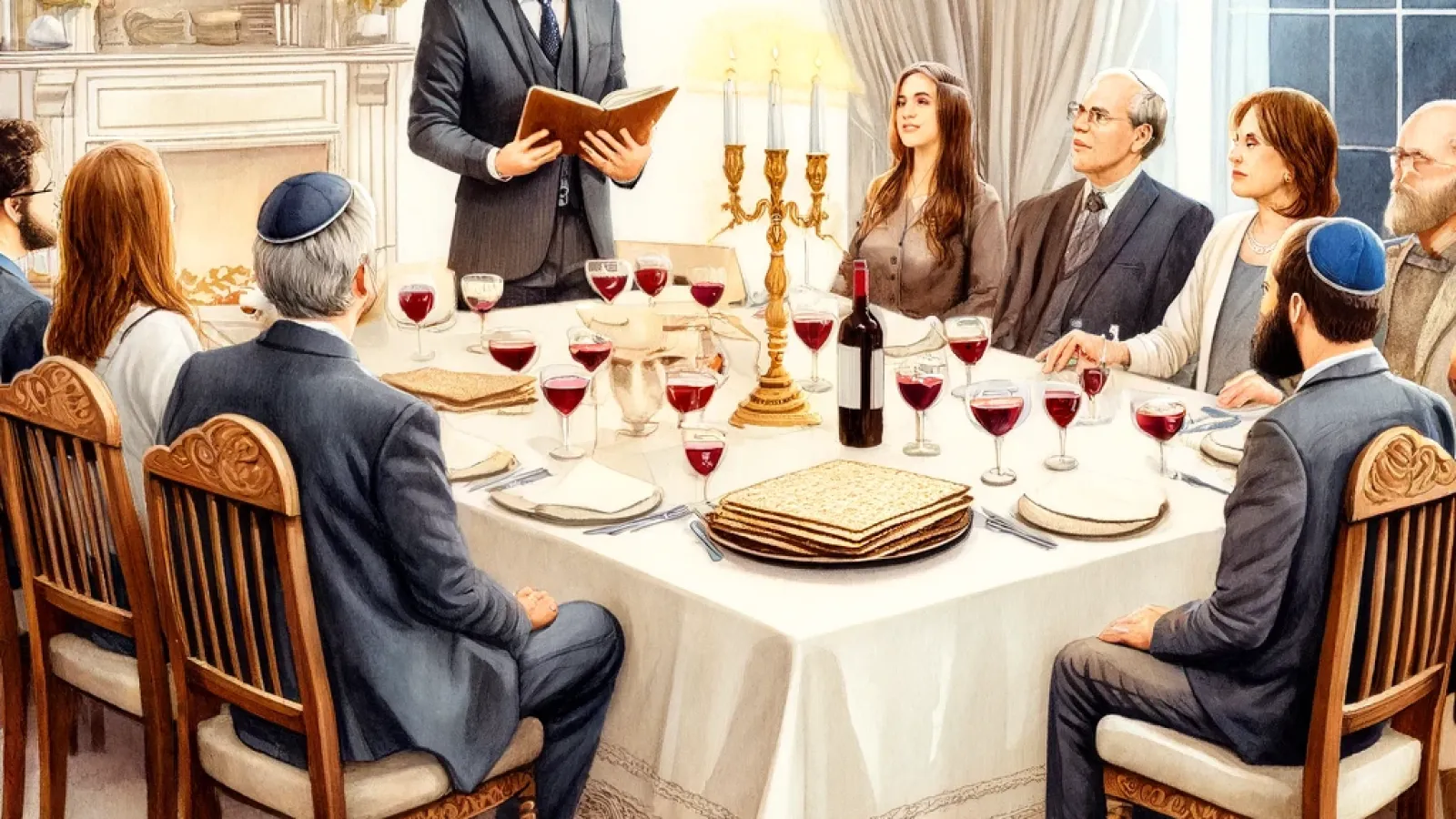 a passover seder