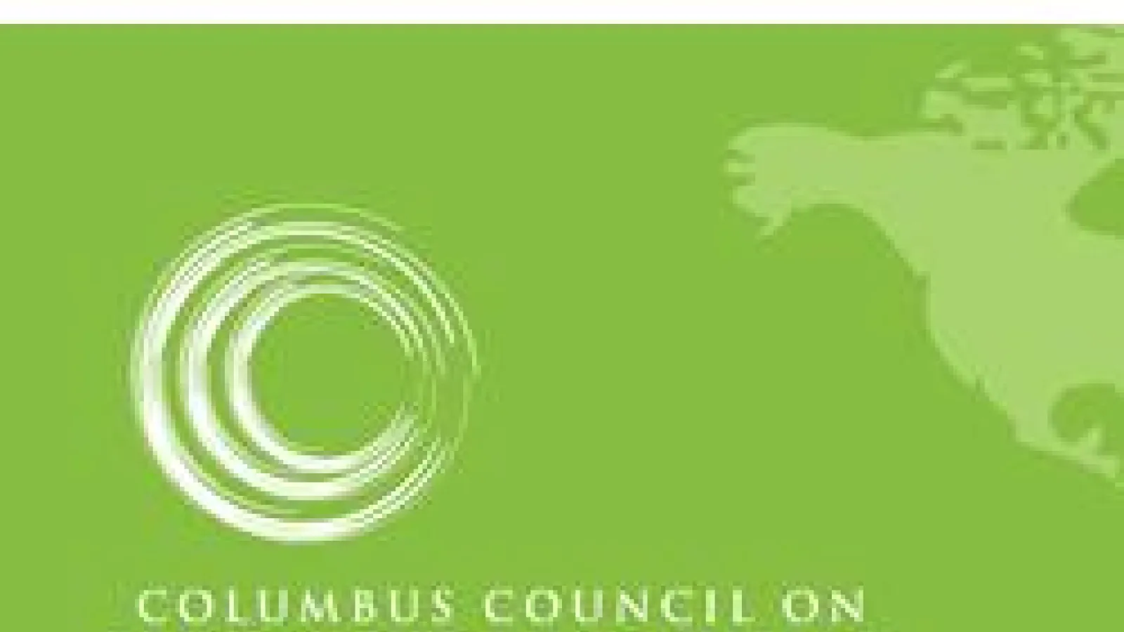 Poster for Columbus Council on World Affairs