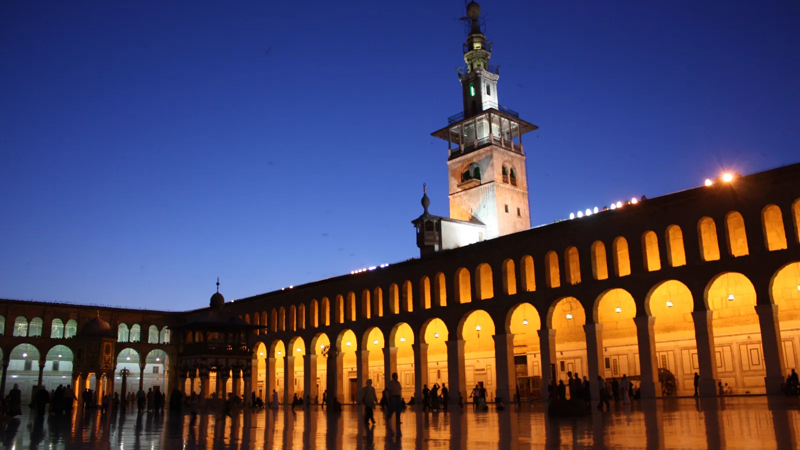 Image of the Umayyad Mosque in Damascus