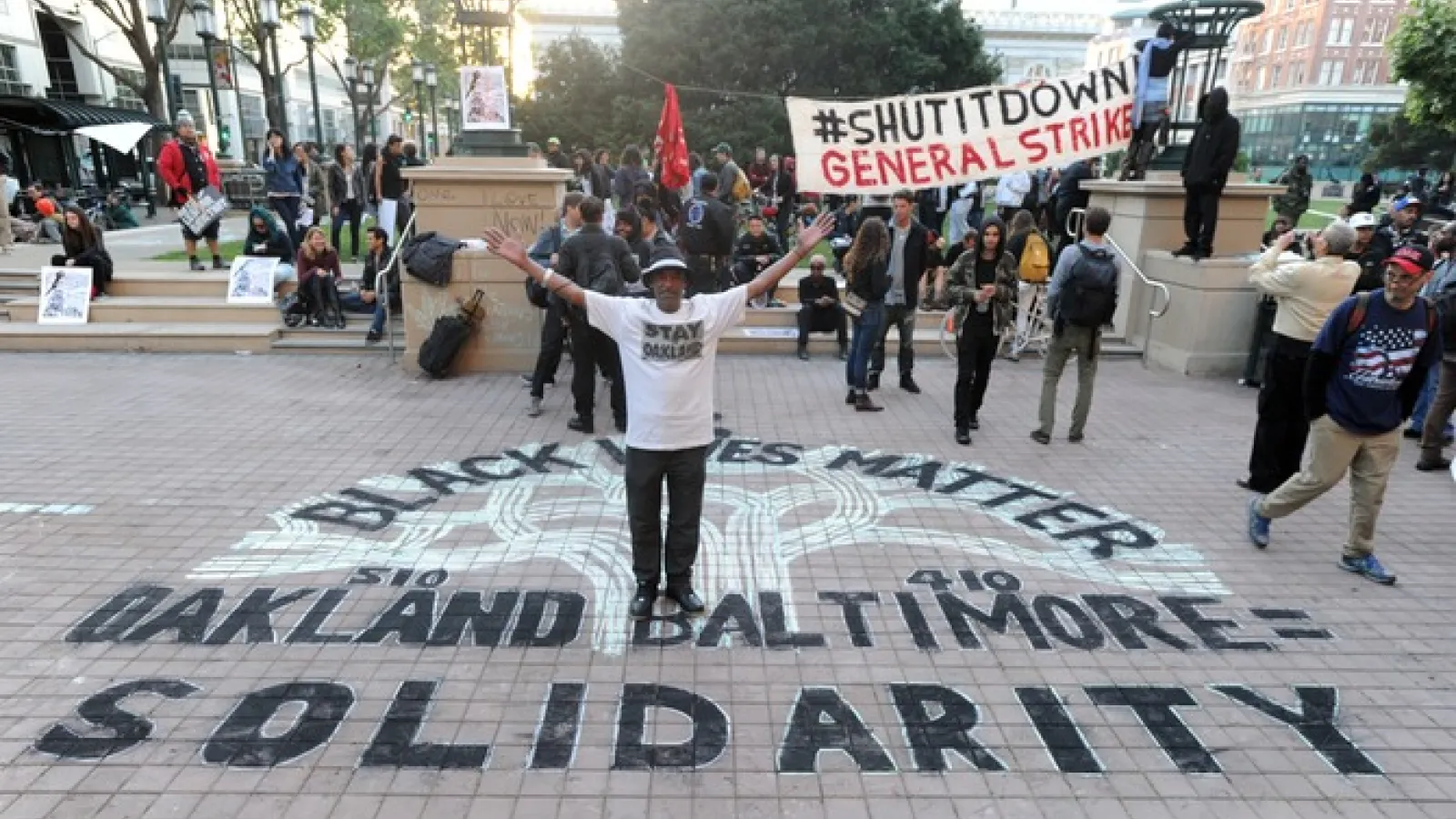 Image of Black Lives Matter Protester