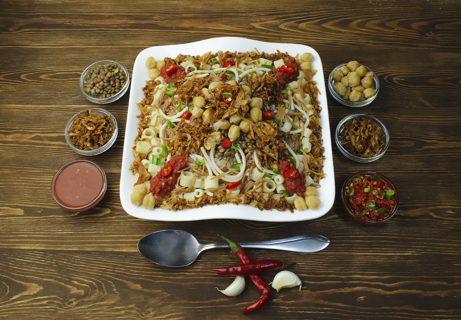 plate of koshary