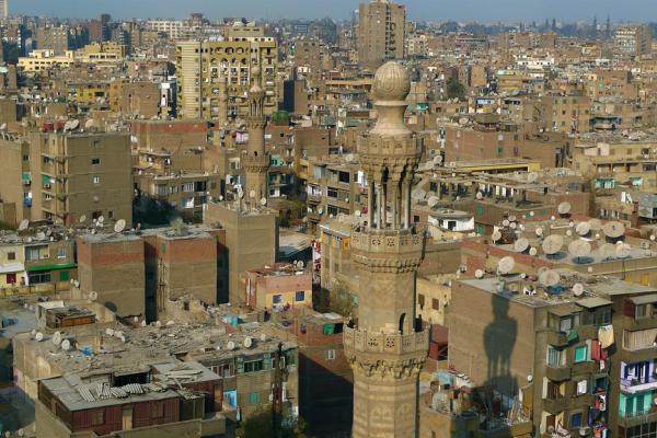 Cairo, By Luc Legay from Paris, France (Le Caire), CC BY-SA 2.0, via Wikimedia Commons Image of Cairo