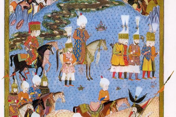 Painting of Sultan Suleiman