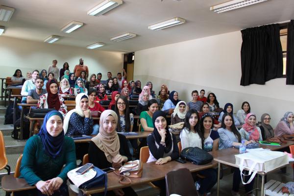 Image of Students at Birzeit University